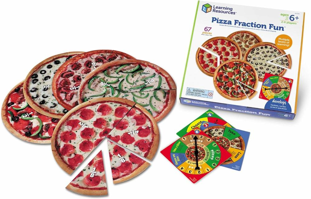 Babakockák | Pizza Fractions Függőjáték 13 Fractions Pizza  67 Darab Játék  6 éves kortól Babakockák Babakockák