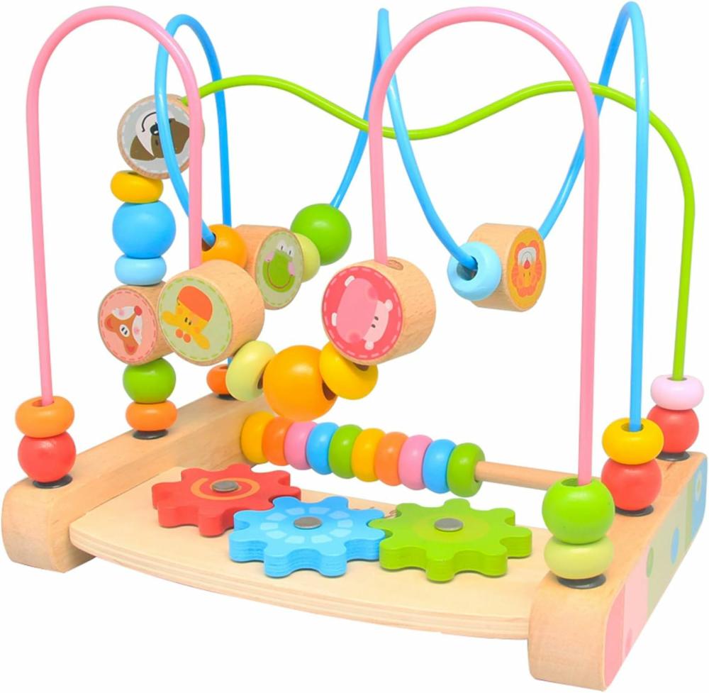 Bead mazók | Bead Maze For Babies 6-12 Months,Wooden Educational Abacus Beads Circle Toddler Toys – Colorful Roller Coaster Activity Game,Great Gift For Babies Toddlers Girls And Boys
Kisgyermekesek 6-12 hónaposok számára, fa alapú oktatási abakusz gyöngyök kör, csecsemő játékok – színes rollercoaster tevékenység játék, nagyszerű ajándék a babáknak, csecsemőknek, lányoknak és fiúknak Bead mazók Bead mazók