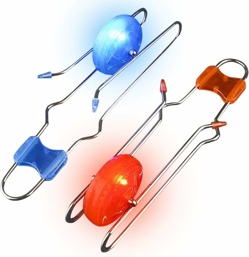 Csúszkálók | Retro Fényváltó Gyro Kerekek Csomag Gyerekeknek – Tartalmaz 2 db 8,5 hüvelykes Rail Twisters-t – Mesmeriző forgás és fényhatások tervezés – A legjobb szórakoztató ajándék fiúknak és lányoknak Csúszkálók Csúszkálók