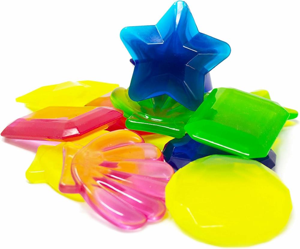 Fürdőjátékok | Dive Gems Swim Toys – 12 Pack Pool Diving Toys For Kids – Sinking Swimming Pool & Bath Toys For Toddlers Water Games – Includes Sea Shells Stars Circles & Rectangles Fürdőjátékok Fürdőjátékok