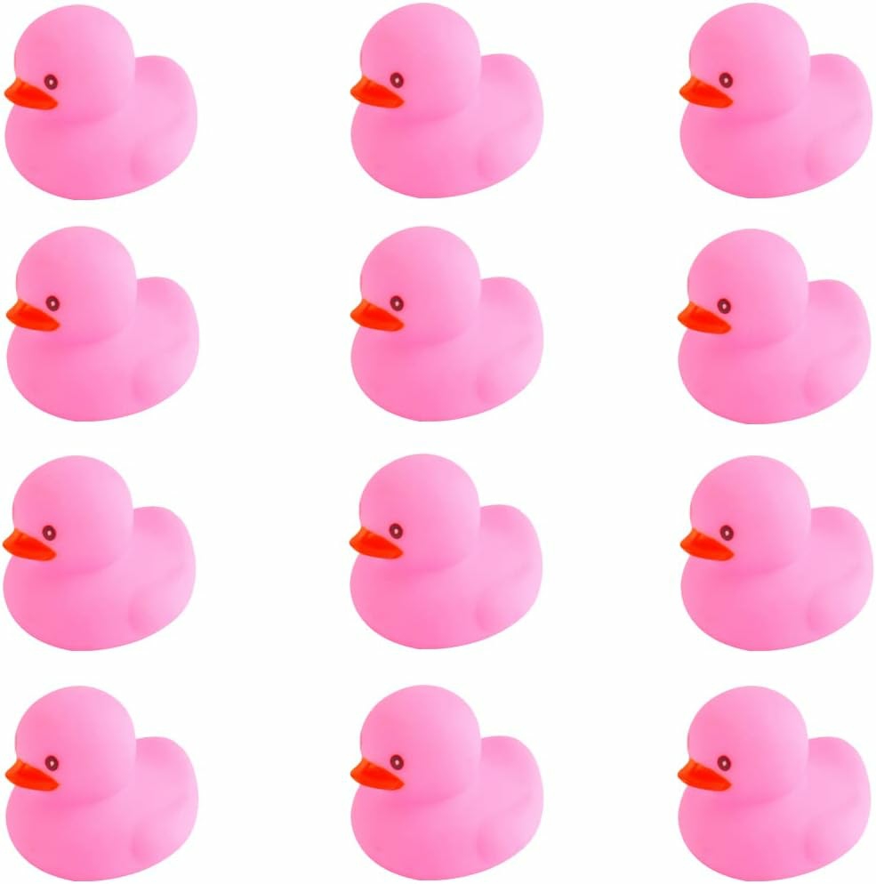 Fürdőjátékok | PinkRubberDucksBathToysBathtubDuckiesAjándékCsecsemőKisgyermekAutópoolFelfújhatóHalloweenFelnőttekPartyFavorsKarneváliDekorációKicsiPink2.2”-12db Fürdőjátékok Fürdőjátékok