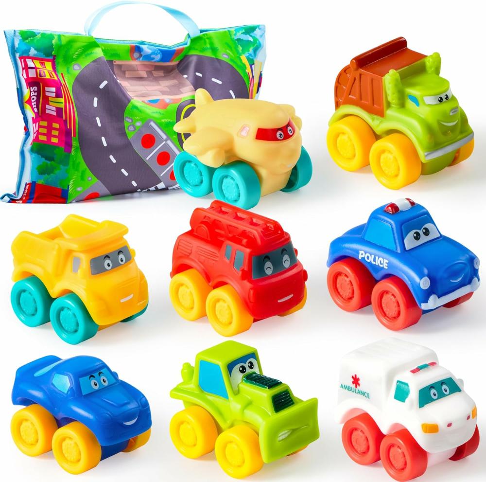 Fürdőjátékok | Rubber Toy Cars For Toddlers 1-3 Year Old 8 Pcs Cartoon Baby Truck Cars Bath Toy With Storage Bag 1 2 Year Old Boy Toys Birthday Gift Pinata Bags Filler Carnival Prizes
Rubber játékkocsi csecsemőknek 1-3 éveseknek 8 db rajzfilmszerű kisbabakocsi fürdőjáték tároló táskával 1-2 éves fiú játékok születésnapi ajándék Pintázs zacskó töltőanyag fesztivál jutalmak Fürdőjátékok Fürdőjátékok