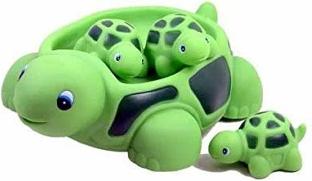 Fürdőjátékok | Rubber Turtle Family Bathtub Toy Pals, is egy nagyszerű háziállat chews játék is. Fürdőjátékok Fürdőjátékok