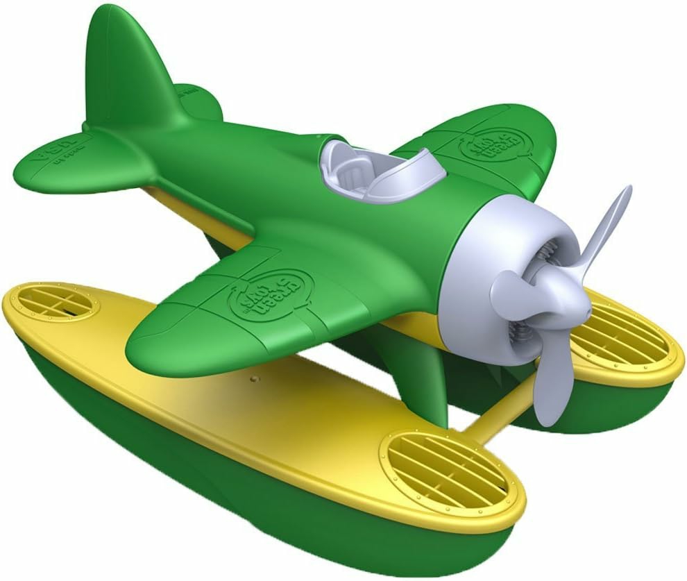 Fürdőjátékok | Seaplane In Green Color – Bpa Free Phthalate Free Floatplane For Improving Pincers Grip. Toys And Games, 9 X 9,5 X 6 Inches Fürdőjátékok Fürdőjátékok