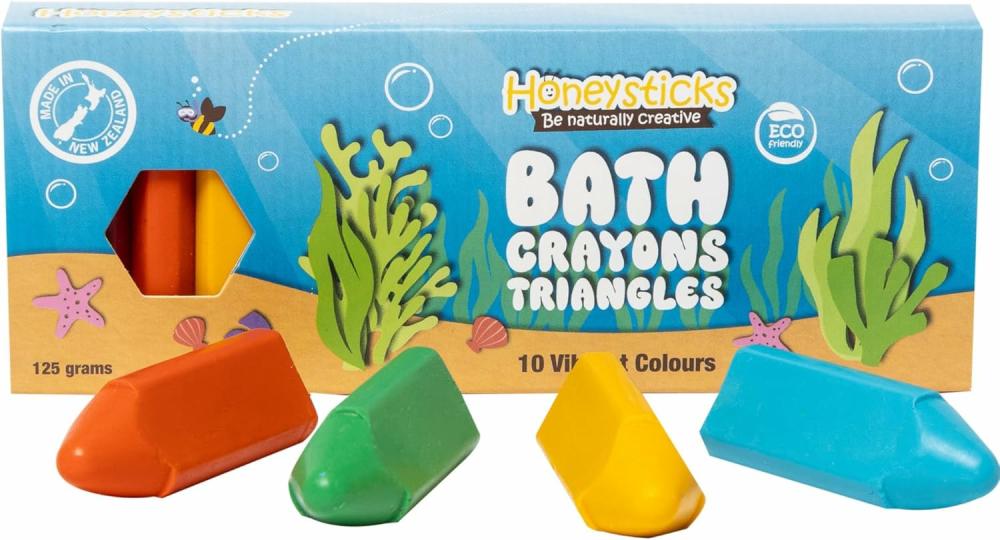 Fürdőjátékok | Triangle Bath Crayons Non Toxic (10 Pk) For Toddlers 1-3 And Kids 4-8  Natural Beeswax Crayons  Food-Grade Colors  Fragrance Free  Easy Grip Triangular Shape  Bath Toys For Bathtub  Shower
Trianگل fürdővázlatok Nontoxikus (10 db) Bambusz 1-3 éves babák és 4-8 éves gyerekek számára Természetes méhviasz ceruzák Élelmiszerminőségű színek Illatmentes Kényelmes fogás trianگli alakú Fürdőjátékok fürdőhöz, zuhanyhoz Fürdőjátékok Fürdőjátékok