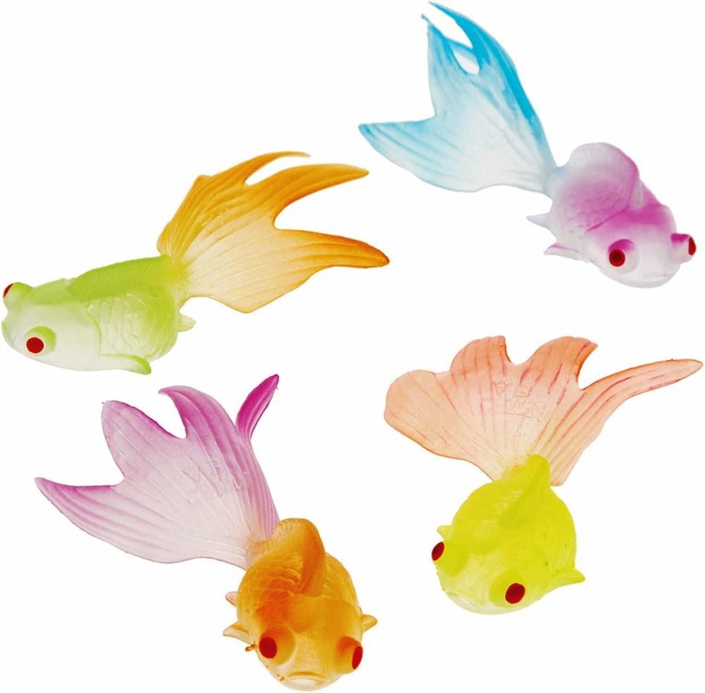 Fürdőjátékok | Us Toy Glow In The Dark Goldfish Party Accessory (12 Count)
Játékos fényvisszaverő aranyhal party kiegészítő (12 db) Fürdőjátékok Fürdőjátékok