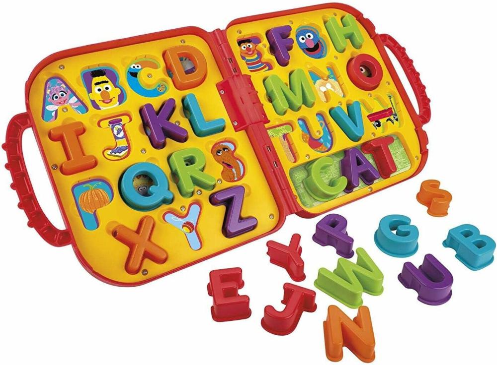 Mágneses betűk és szavak | Elmo’s On The Go Letters 24 X 36 Hüvelyk Mágneses betűk és szavak