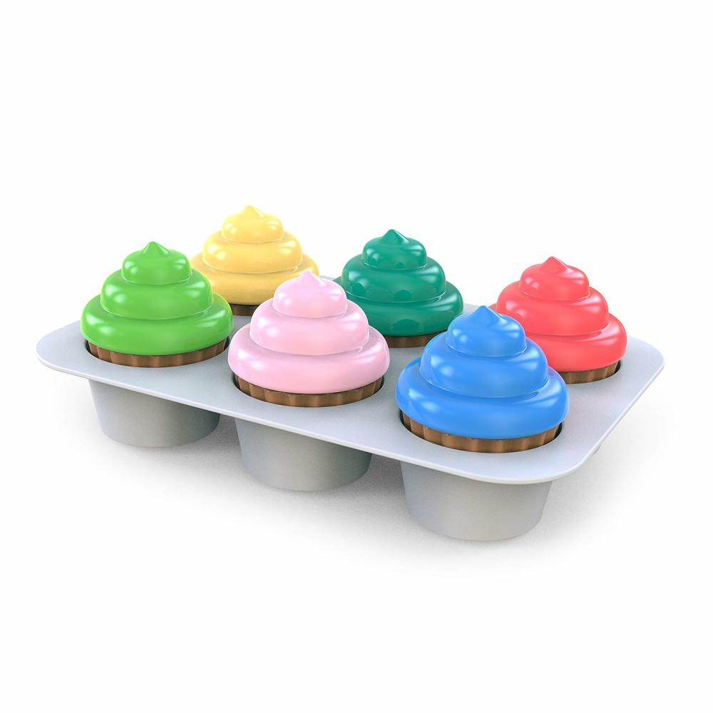 Rendezés és rakás játékok | Színes Cupcake Formázó Játék Bébiknek 3 Hónaptól Feltétlenül Multicolor Rendezés és rakás játékok Rendezés és rakás játékok