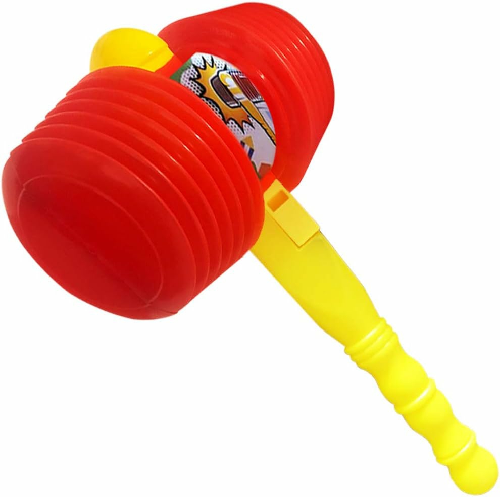 Verdesd és vertsd játékok | Giant Squeaky Hammer  Jumbo 14 Inch Kids’ Squeaking Hammer Pounding Toy  Clown  Carnival  And Circus Birthday Party Favors  Great Gift For Boys And Girls Ages 3 Plus Verdesd és vertsd játékok Verdesd és vertsd játékok