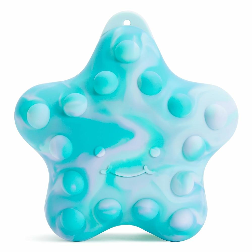 Fürdőjátékok | Pop Squish Mold Free Popping Baby Bath Toy – Squeezable Sensory Fidget Toy – Csillagfényű baba fürdőjáték, amely kicsiknek szól – Nyomkodható érzékelési játékfigurák Fürdőjátékok Fürdőjátékok