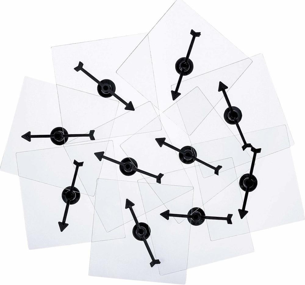 Csúszkálók | 10 csomag átlátszó forgó, tiszta forgó, számlálási játék forgó, forgó nyilaggal, osztályteremhez Csúszkálók Csúszkálók