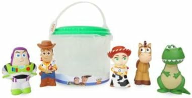 Fürdőjátékok | Hivatalos Toy Story fürdőszett – Gyermek fürdőszobai kiegészítők kedvenc Toy Story karakterekkel – Színes és szórakoztató fürdőidegen alapvető kellékek gyerekeknek – alkalmas minden korosztálynak Fürdőjátékok Fürdőjátékok